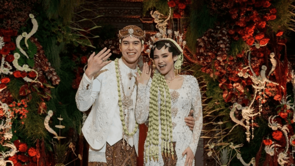 Gaya Syifa Hadju akad nikah