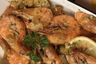 Resep Shrimp Garlic Lemon Butter, Udang Gurih dengan Aroma Bawang Putih yang Menggoda 13 shrimp garlic - ilustrasi berita Resep Shrimp Garlic Lemon Butter, Udang Gurih dengan Aroma Bawang Putih yang Menggoda