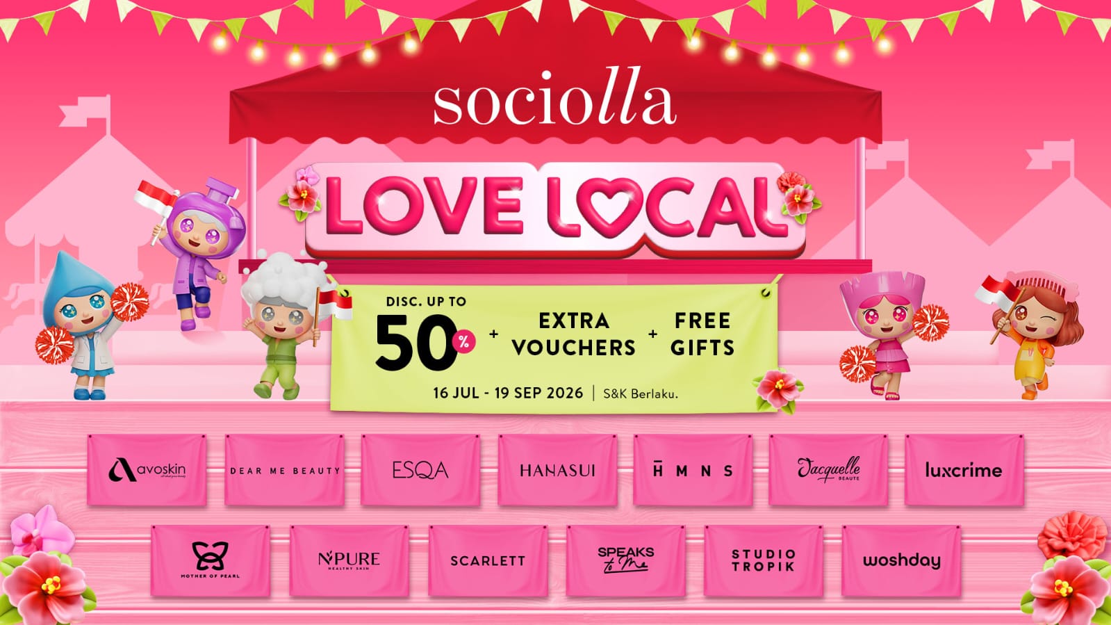 cantik indonesia Sociolla Usung '100% Cantik Indonesia' Lewat Kampanye Love… cantik indonesia - ilustrasi berita Sociolla Usung '100% Cantik Indonesia' Lewat Kampanye Love Local 2026 untuk Dukung…