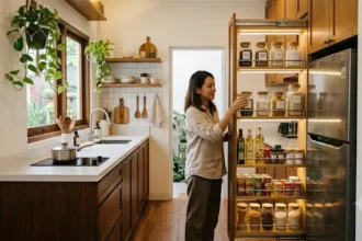 pantry geser - ilustrasi berita 7 Ide Pantry Geser untuk Dapur Sempit: Solusi Hemat Ruang dan Tetap Estetik