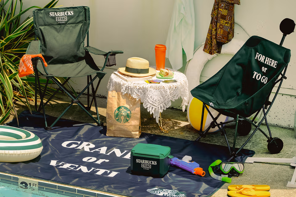 starbucks stand - ilustrasi berita STARBUCKS STAND by BEAMS x Coleman Hadirkan Furnitur dan Aksesori Outdoor, Rilis 17…