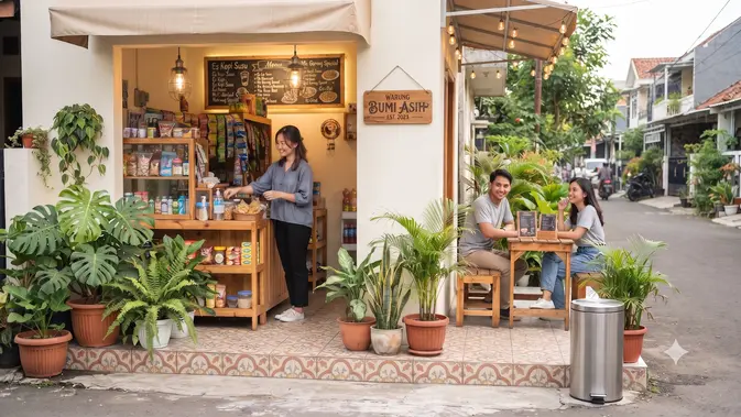 warung depan rumah 6 Cara Membuat Warung Depan Rumah agar Terlihat Menarik… warung depan rumah - ilustrasi berita 6 Cara Membuat Warung Depan Rumah agar Terlihat Menarik dari Jalan